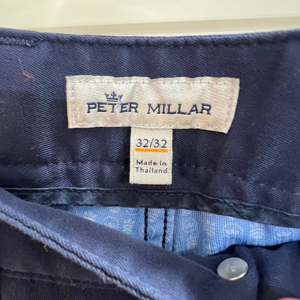 Peter Millar Men's Navy pants 32x32